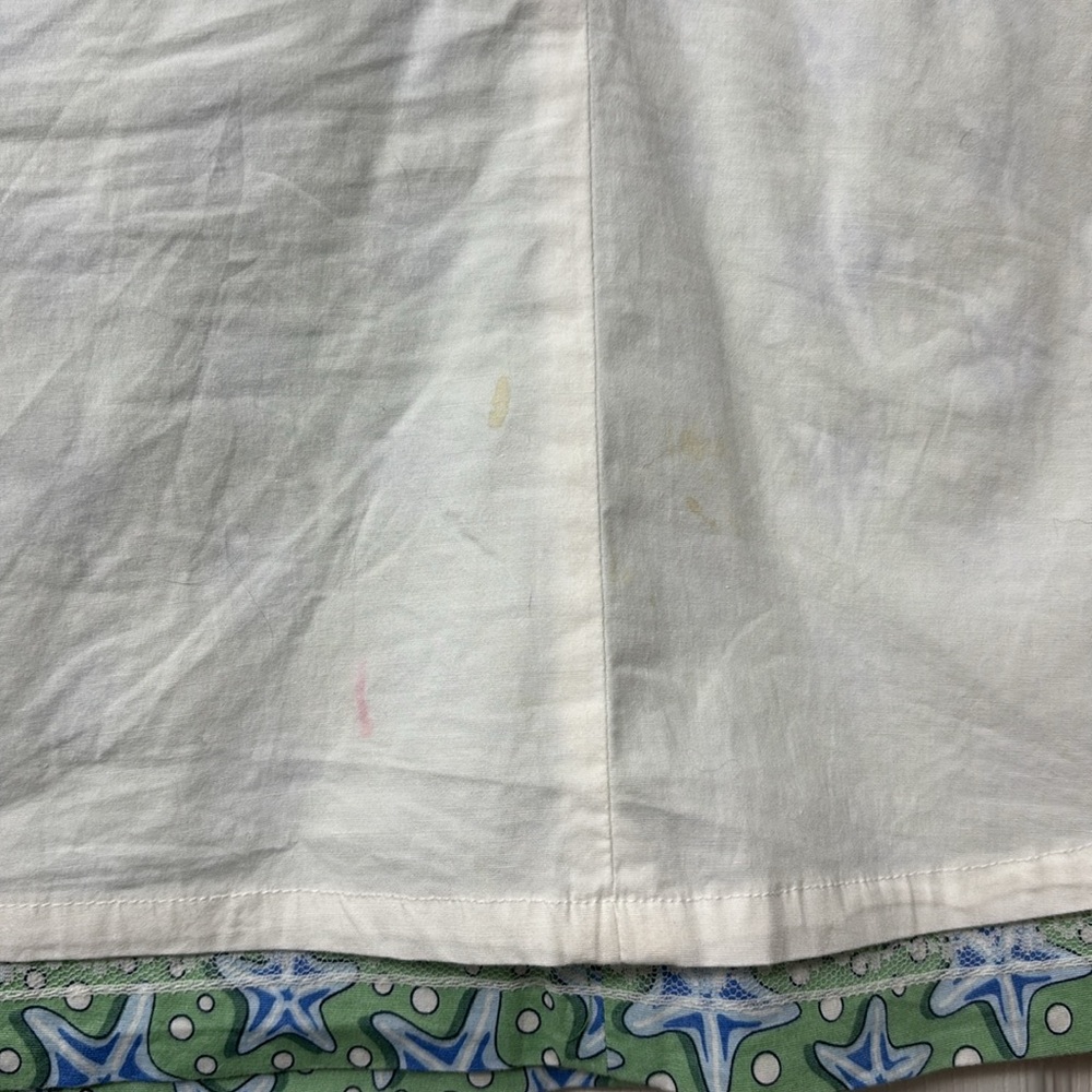 Vineyard Vines Starfish Print Pastel Cotton A-Line Mini Skirt Size 2 - Picture 15 of 16